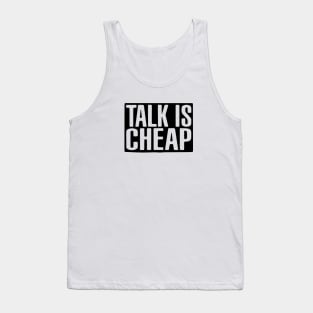 Chet Faker - Talk is cheap Tank Top